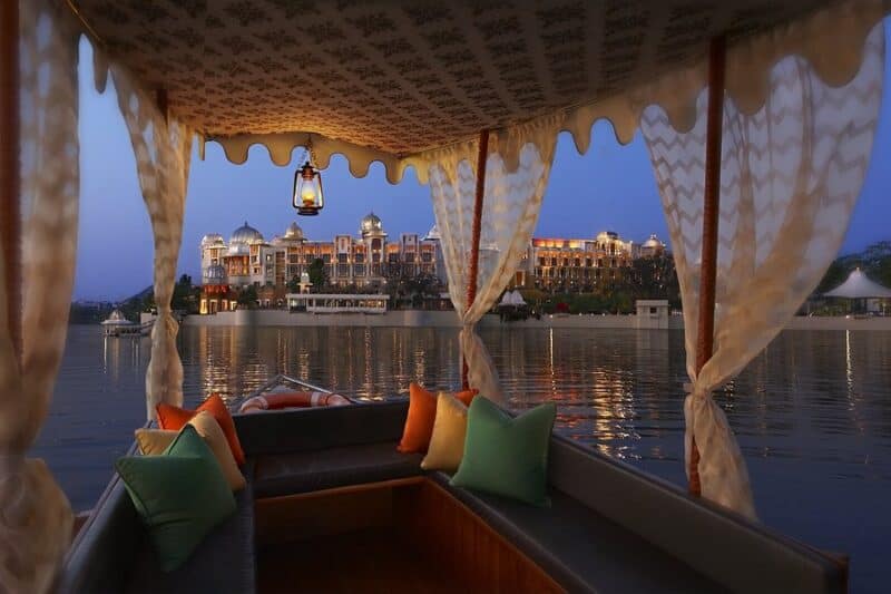 Udaipur is a town in the state of Rajasthan, also known as "City of Lakes"