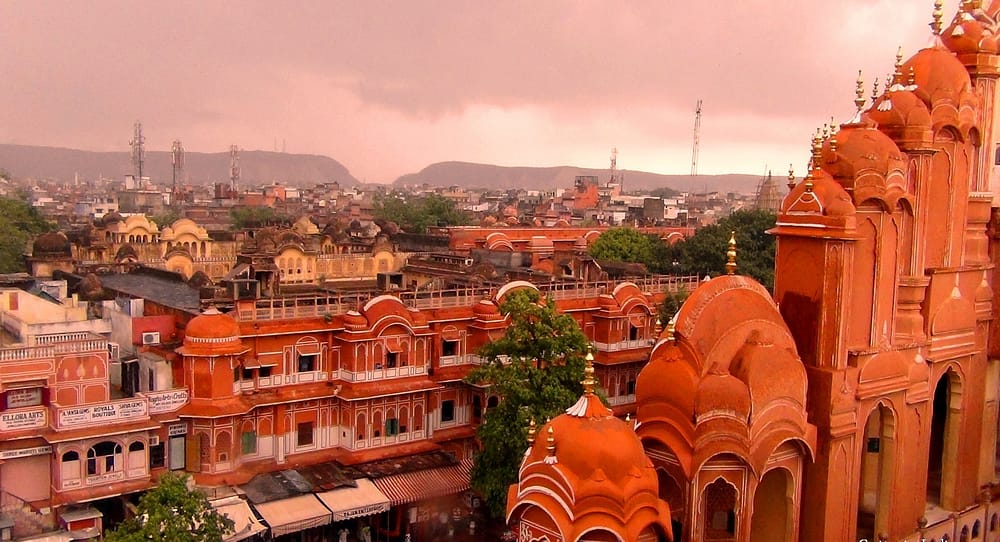 Jaipur, due to the dominant color scheme of its buildings, is also known as the Pink City.