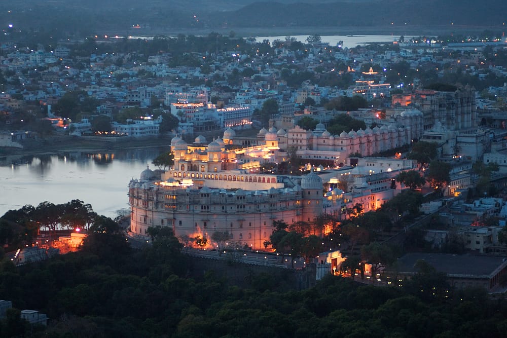 Udaipur, British administrator James Tod called "the most romantic spot on the continent of India"